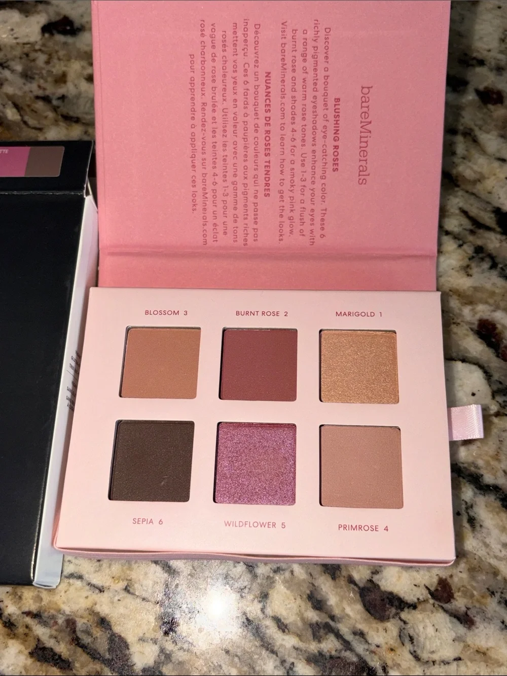 💋🖤Bareminerals Rosewood Mineralist Eyeshadow Palette